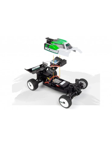 Maverick Microbe 1/24th Buggy - Green