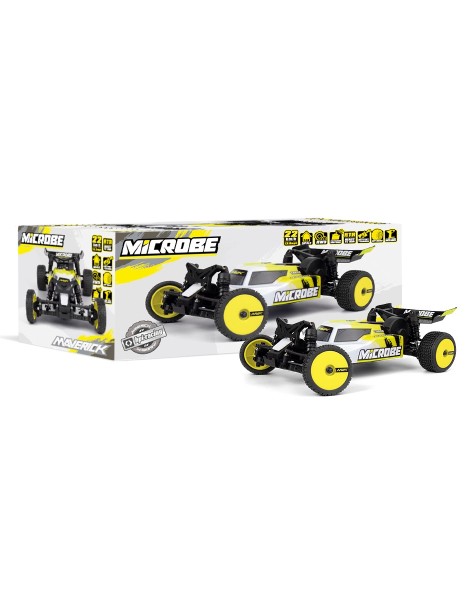 Maverick Microbe 1/24th Buggy - Yellow