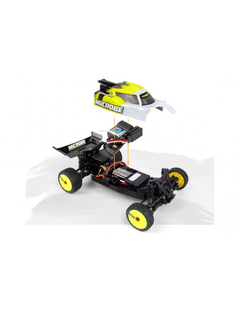 Maverick Microbe 1/24th Buggy - Yellow