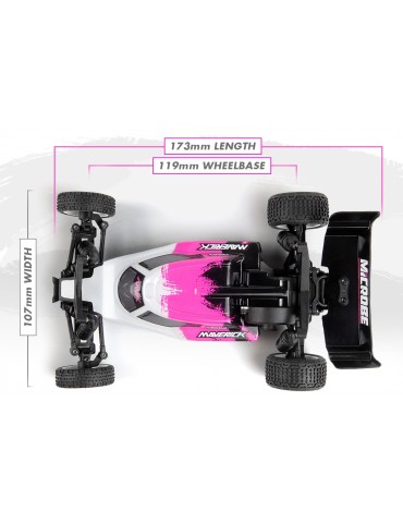 Maverick Microbe 1/24th Buggy - Pink