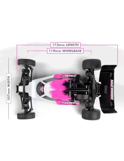 Maverick Microbe 1/24th Buggy - Pink