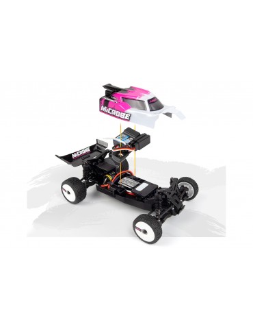 Maverick Microbe 1/24th Buggy - Pink