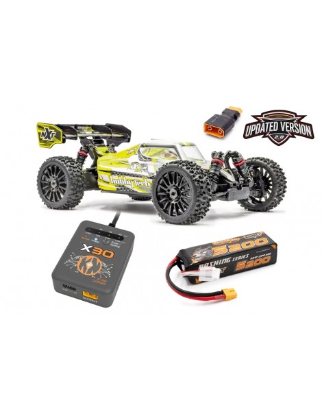 Spirit NXT EVO RR 2.0 Brushless buggy - yellow (incl. battery and charger)
