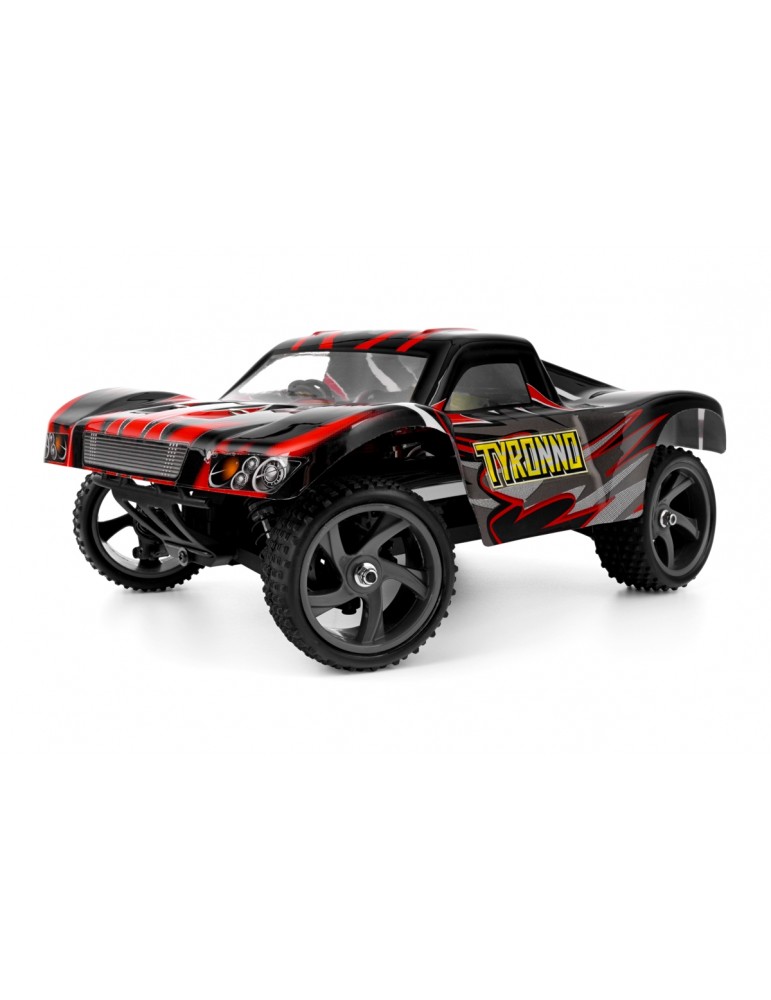 HiMOTO 1/18 Short Course TYRONNO Brushless 2.4 GHz RTR set, red