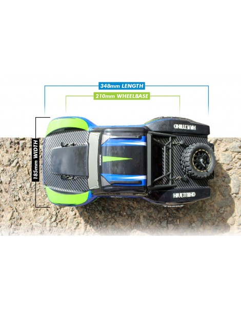 RC modelis Vyper SC 1/16 4WD RTR Blue Green – CyborgShop