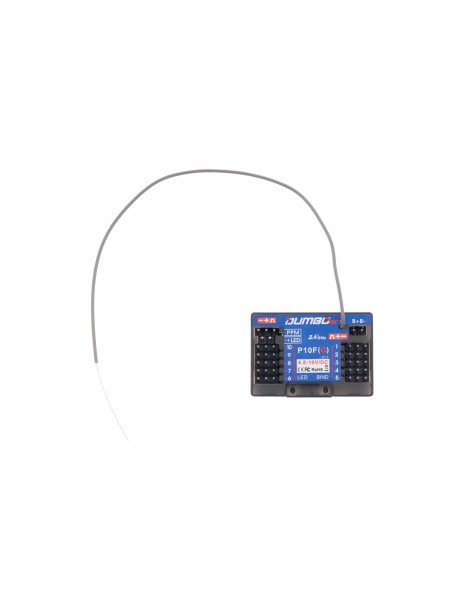 RC pultas DDF-350 10CH 2.4GHz LCD valdymo sistema – CyborgShop