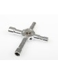 102-P 4-Way Wrench Car Chrome