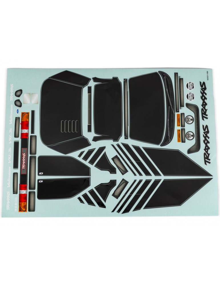RC kėbulo lipdukų rinkinys Ford RS200 Mini Rally VXL Traxxas – CyborgShop