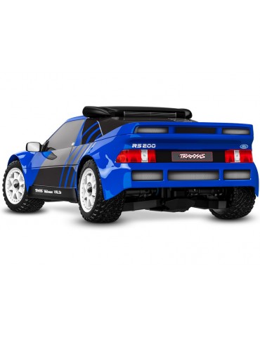Traxxas Mini Rally Ford RS200 1:12 4WD VXL RTR blue