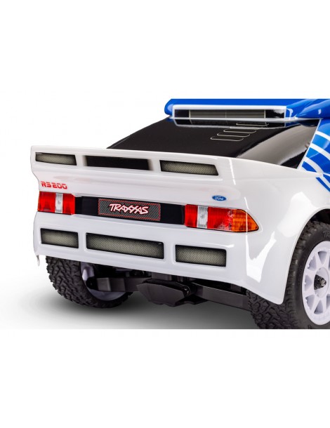 Traxxas Mini Rally Ford RS200 1:12 4WD VXL RTR blue
