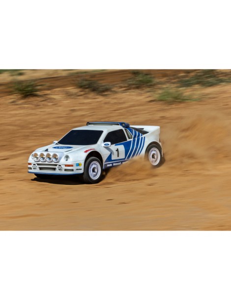 Traxxas Mini Rally Ford RS200 1:12 4WD VXL RTR gray