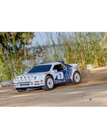 Traxxas Mini Rally Ford RS200 1:12 4WD VXL RTR gray