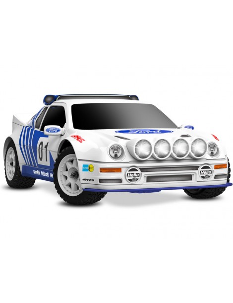 Traxxas Mini Rally Ford RS200 1:12 4WD VXL RTR gray