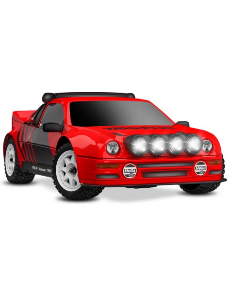 Traxxas Mini Rally Ford RS200 1:12 4WD VXL RTR gray