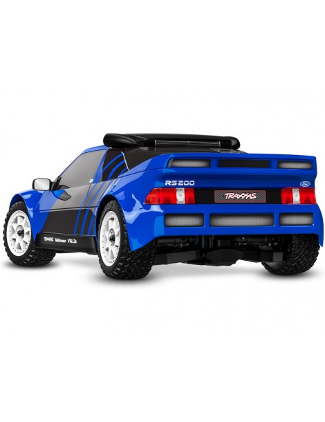 Traxxas Mini Rally Ford RS200 1:12 4WD VXL RTR gray