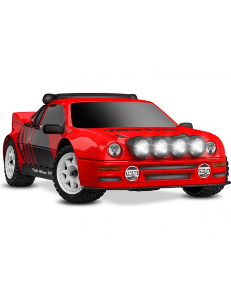 Traxxas Mini Rally Ford RS200 1:12 4WD VXL RTR red