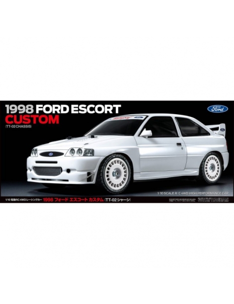 RC modelis Ford Escort TT-02 1:10 4WD – Tamiya 58691 – CyborgShop