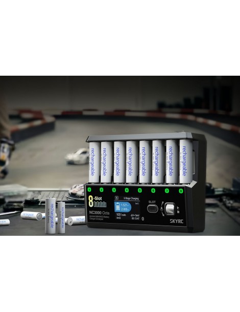 SKY RC NC3000 Octa AA/AAA Battery Charger