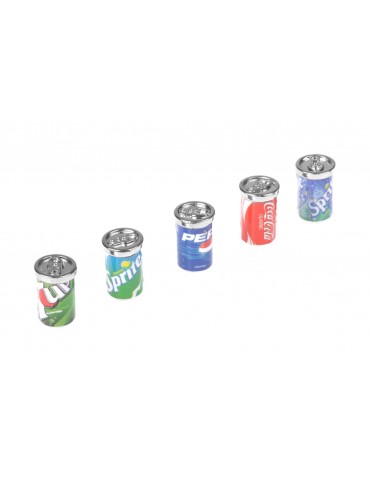 1/10 Mini Alloy Beverage Can Set for RC Crawler