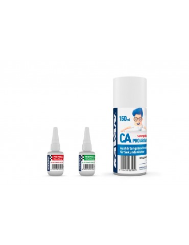 KAVAN PRO TYRE CA medium and thin 20g + Activator PRO CA Spray 150ml