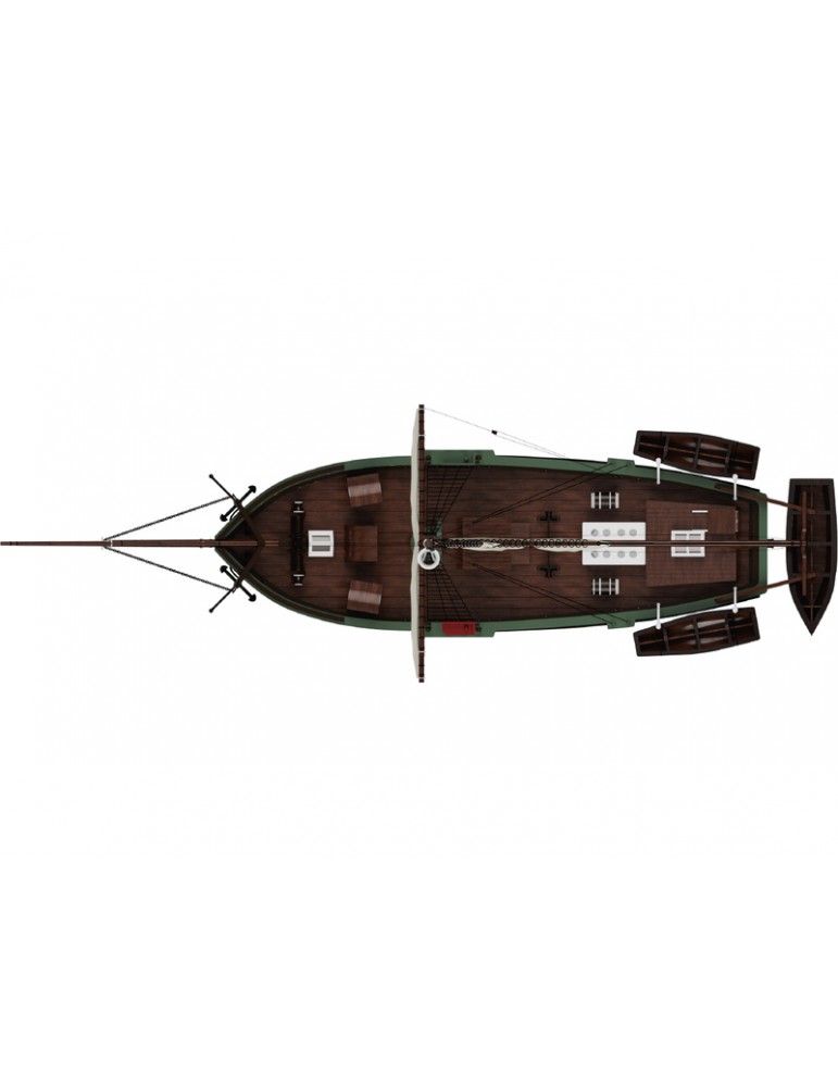 Modell-Tec Research Sailing Vessel Gjoa 1:50 kit