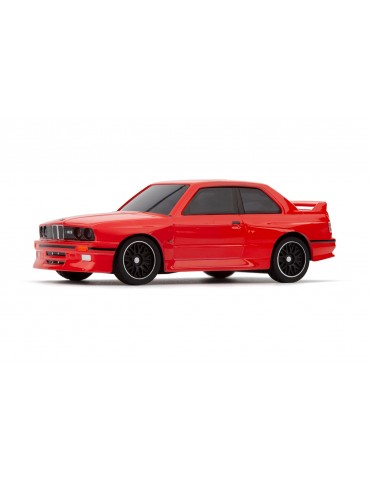 RC modelis nano-TTR BMW M3 E30 Ravaglia 1:64 raudonas – CyborgShop