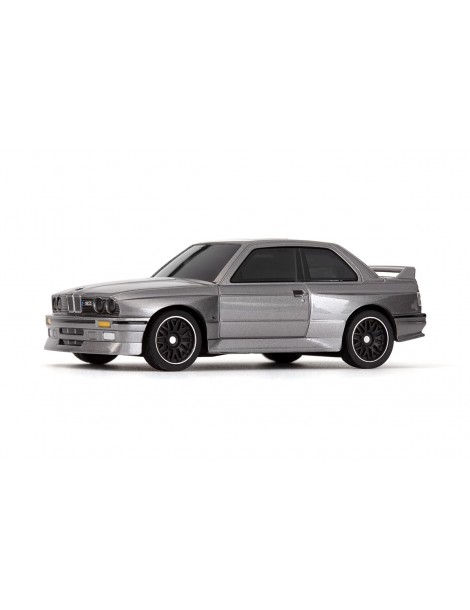RC modelis nano-TTR BMW M3 E30 Ravaglia 1:64 sidabro spalvos – CyborgShop