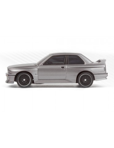 RC modelis nano-TTR BMW M3 E30 Ravaglia 1:64 sidabro spalvos – CyborgShop