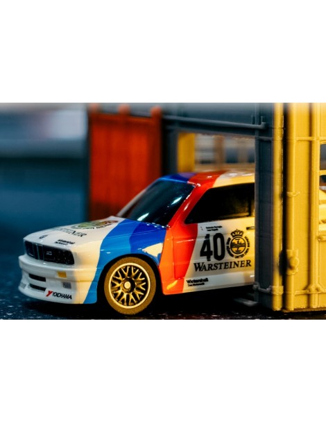 RC modelis nano-TTR BMW M3 E30 Warsteiner 1:64 – CyborgShop