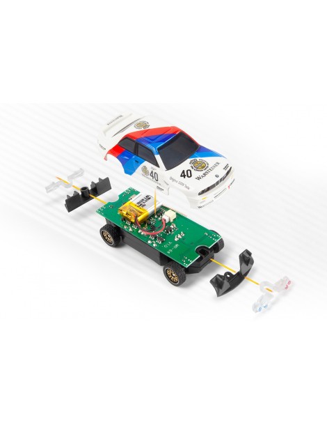 RC modelis nano-TTR BMW M3 E30 Warsteiner 1:64 – CyborgShop