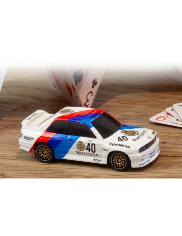 RC modelis nano-TTR BMW M3 E30 Warsteiner 1:64 – CyborgShop