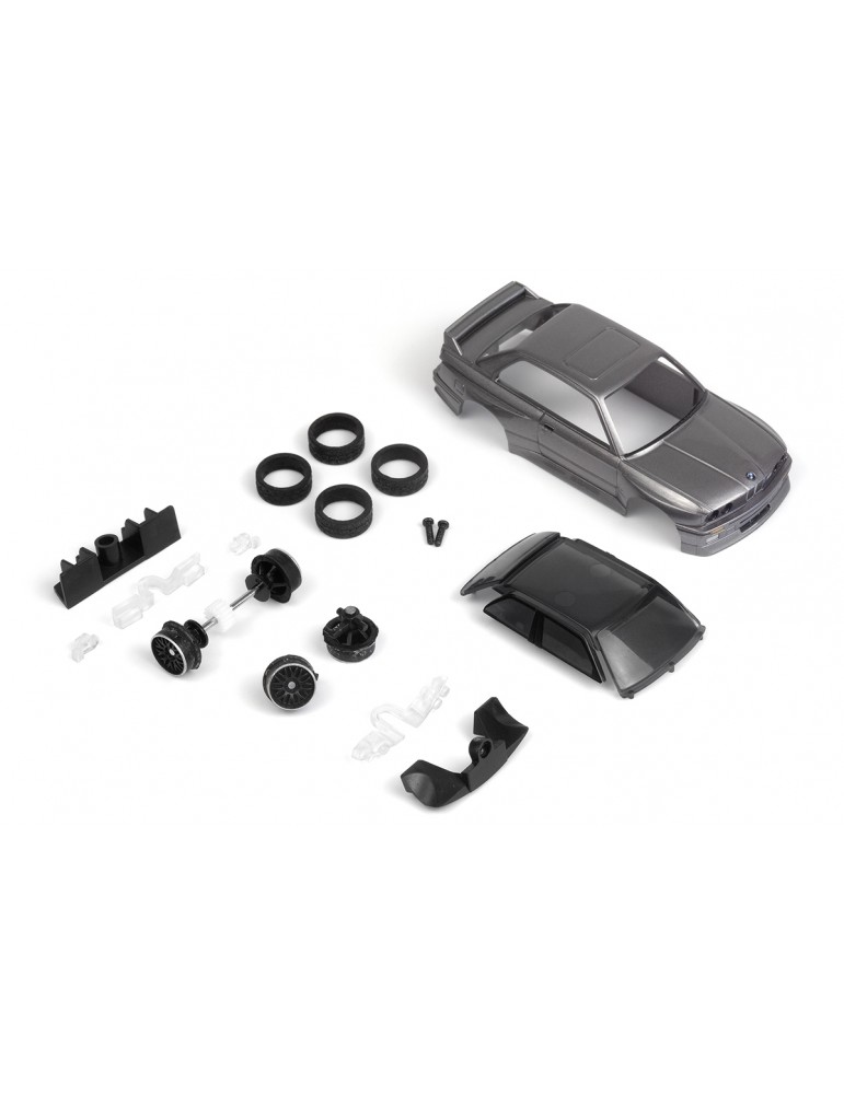 nano-TTR 1989 BMW M3 E30 Ravaglia - Dark Silver - Painted Body Set