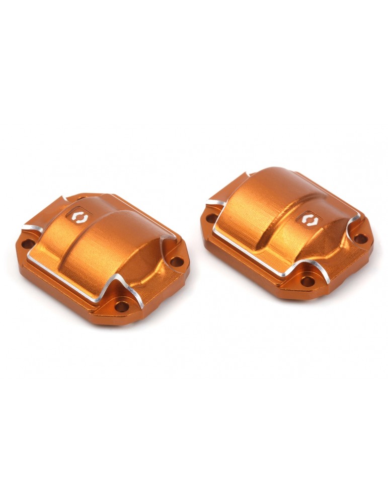 Aluminum Diff Cover (Orange/2pcs)