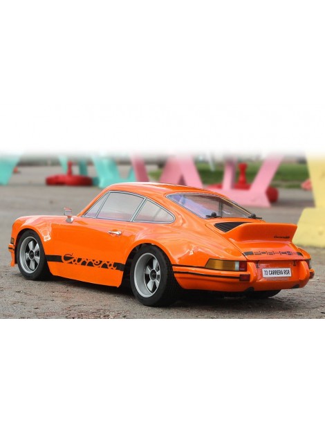 RC modelis Sport 3 Flux Porsche Carrera RSR 1973 1:10 RTR oranžinis HPI Racing – CyborgShop