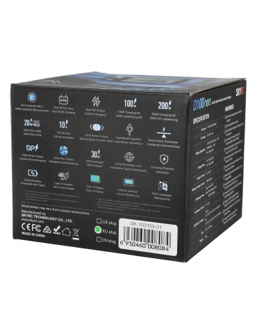 RC įkroviklis SKY RC D100 Neo 2×100W LiPo 1–6S – CyborgShop