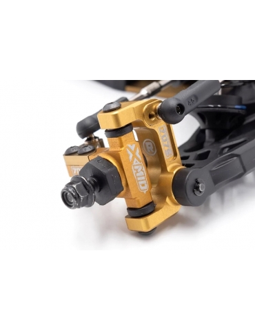 RC dalys Xmid aliuminė priekinio vairo mechanizmo detalė Hobbytech – CyborgShop
