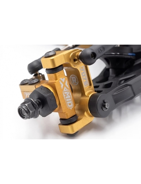 RC dalys Xmid priekinė C formos stebulė aliuminė Hobbytech – CyborgShop