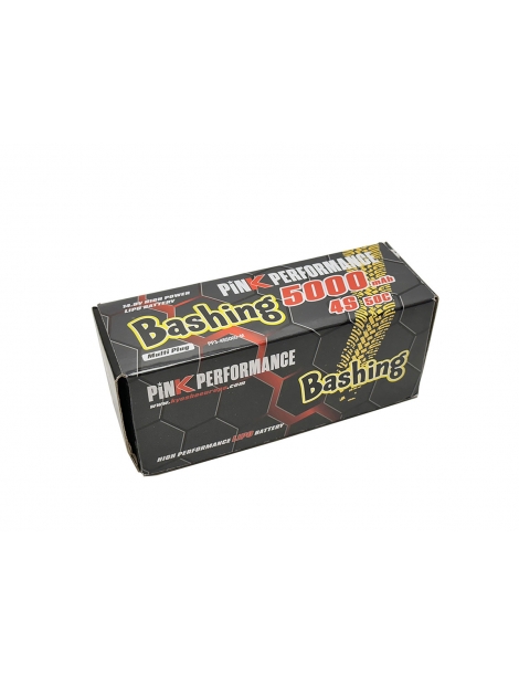 RC akumuliatorius LiPo 4S 14.8V 5000mAh Pink Performance – CyborgShop