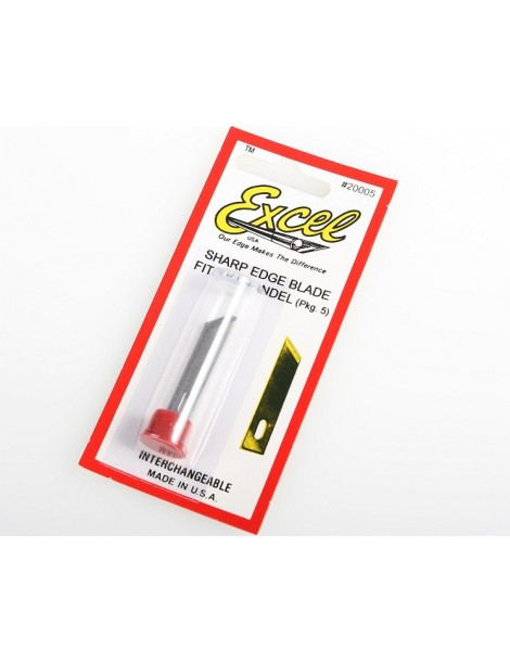 20005 Angled Chisel Blade 5pcs