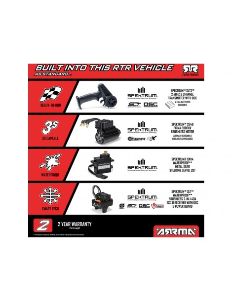 RC modelis Mini Kraton 3S BLX 1:16 RTR ARRMA – CyborgShop