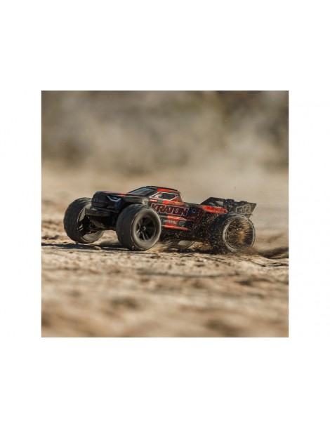 Arrma 1/16 Mini Kraton 3S DSC BLX 4WD RTR Basic Black/Red