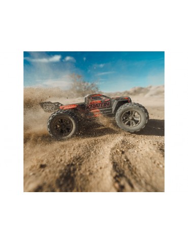 Arrma 1/16 Mini Kraton 3S DSC BLX 4WD RTR Basic Black/Red