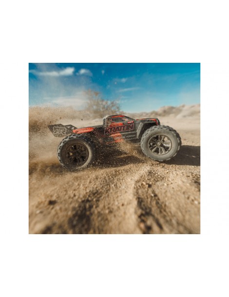 Arrma 1/16 Mini Kraton 3S DSC BLX 4WD RTR Basic Black/Red