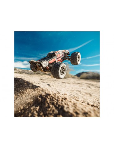 Arrma 1/16 Mini Kraton 3S DSC BLX 4WD RTR Basic Black/Red