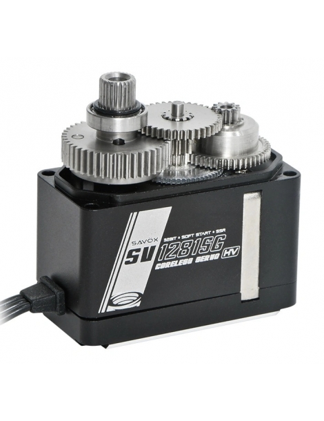 RC dalys servo pavara 60kg HiVolt Savox SV-1281SG – CyborgShop