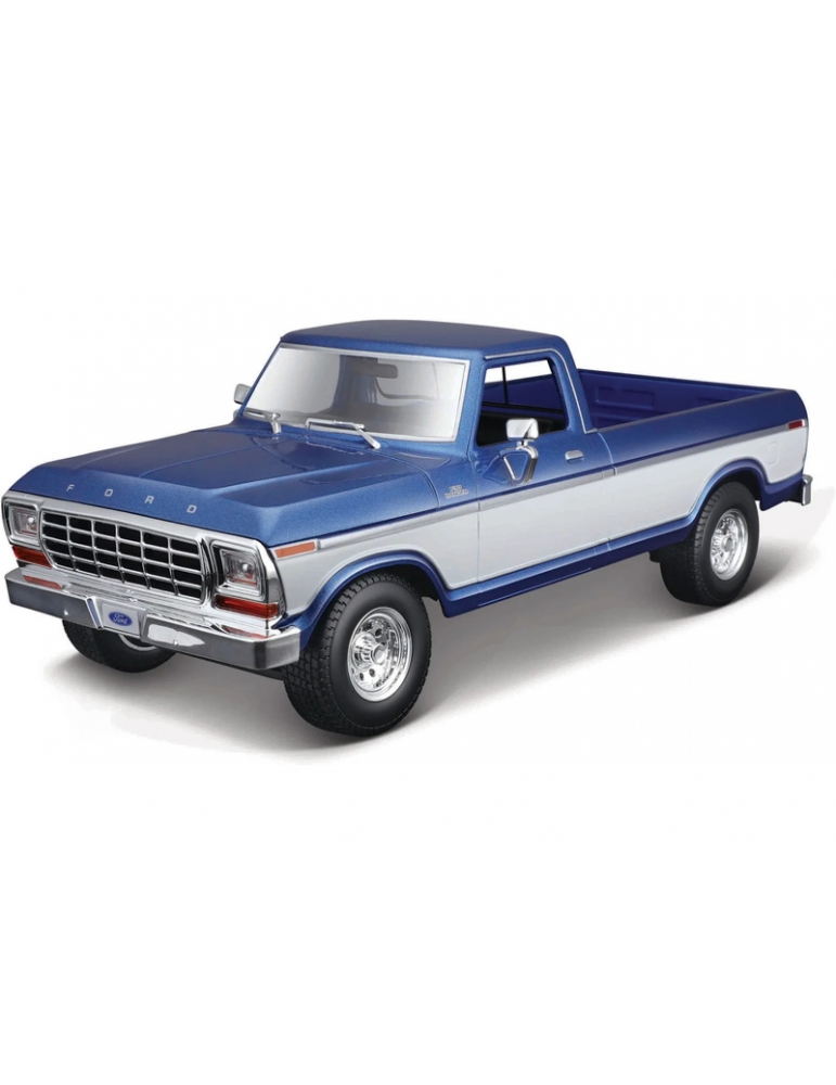 Maisto Ford F150 Pick-up 1979 118 metallic mėlyna