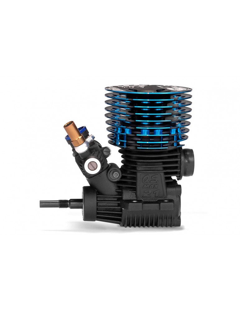 RC dalys nitro variklis B21 Adam Drake 4 3.5cc O.S. SPEED – CyborgShop