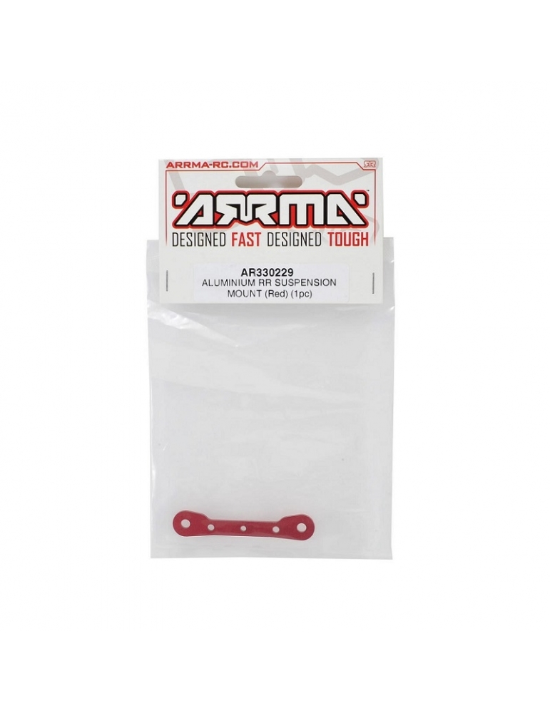 AR330229 Arrma Suspension Mount RR Aluminum red AR330229 Arrma Suspension Mount RR Aluminum red