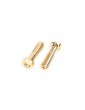 4 mm baterijos jungtys 18 mm auksu dengtos 4 vnt RC – CyborgShop