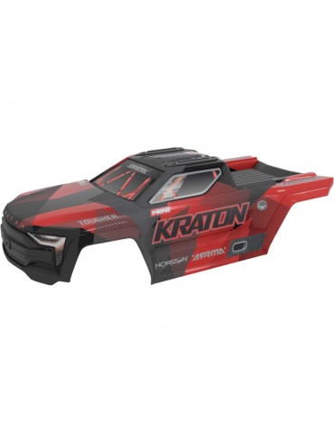 Arrma MINI KRATON Body, Black/Red
